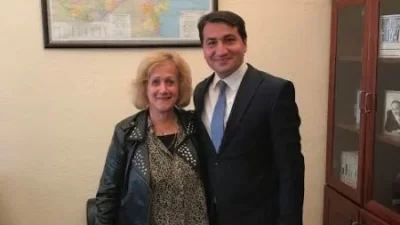 With Hikmet Hajiyev Ministry of Foreign Affairs Spokesperson Head of Press Services