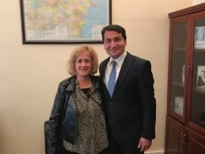 With Hikmet Hajiyev Ministry of Foreign Affairs Spokesperson Head of Press Services