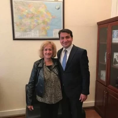 With Hikmet Hajiyev Ministry of Foreign Affairs Spokesperson Head of Press Services