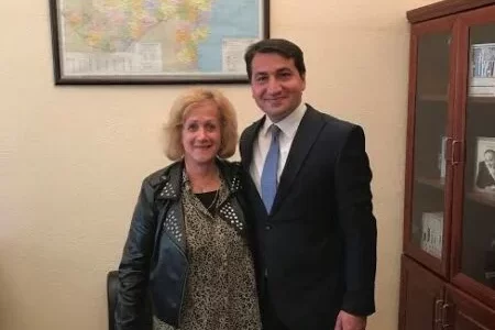 With Hikmet Hajiyev Ministry of Foreign Affairs Spokesperson Head of Press Services