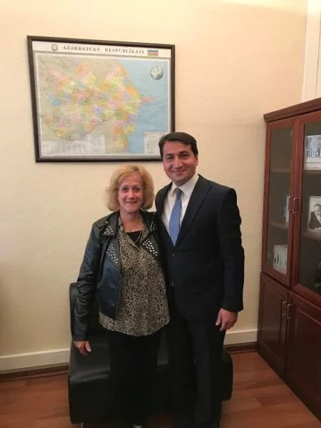 With Hikmet Hajiyev Ministry of Foreign Affairs Spokesperson Head of Press Services