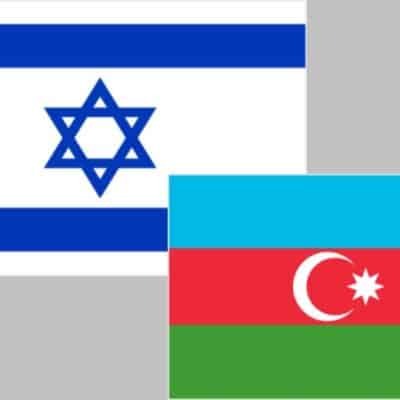 israel - azerbaijan flags