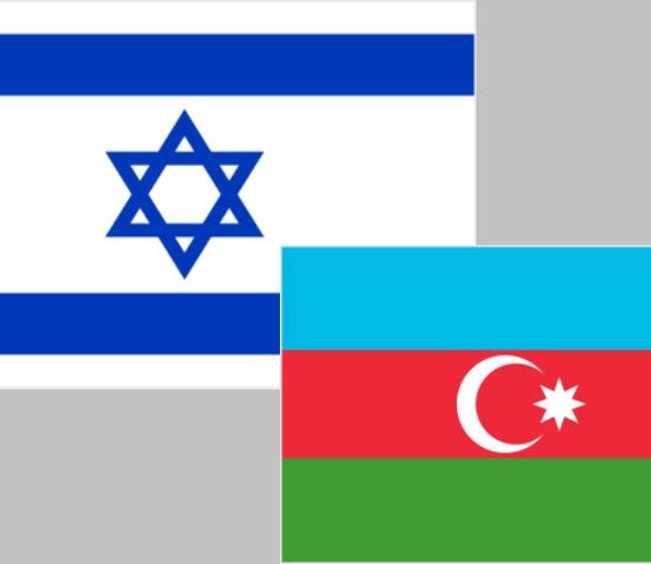israel - azerbaijan flags