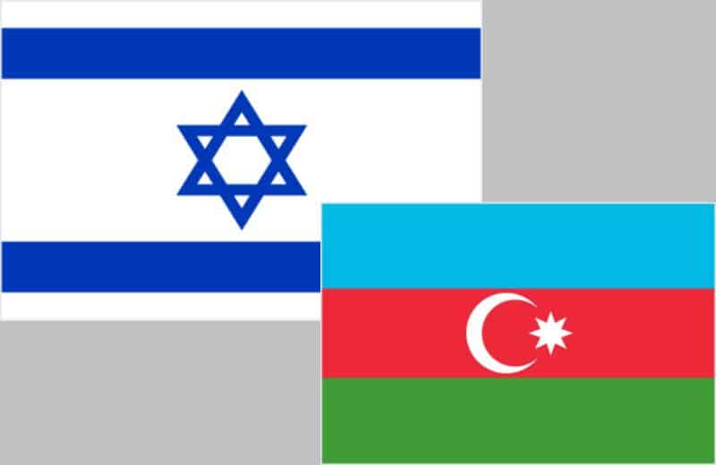 israel - azerbaijan flags